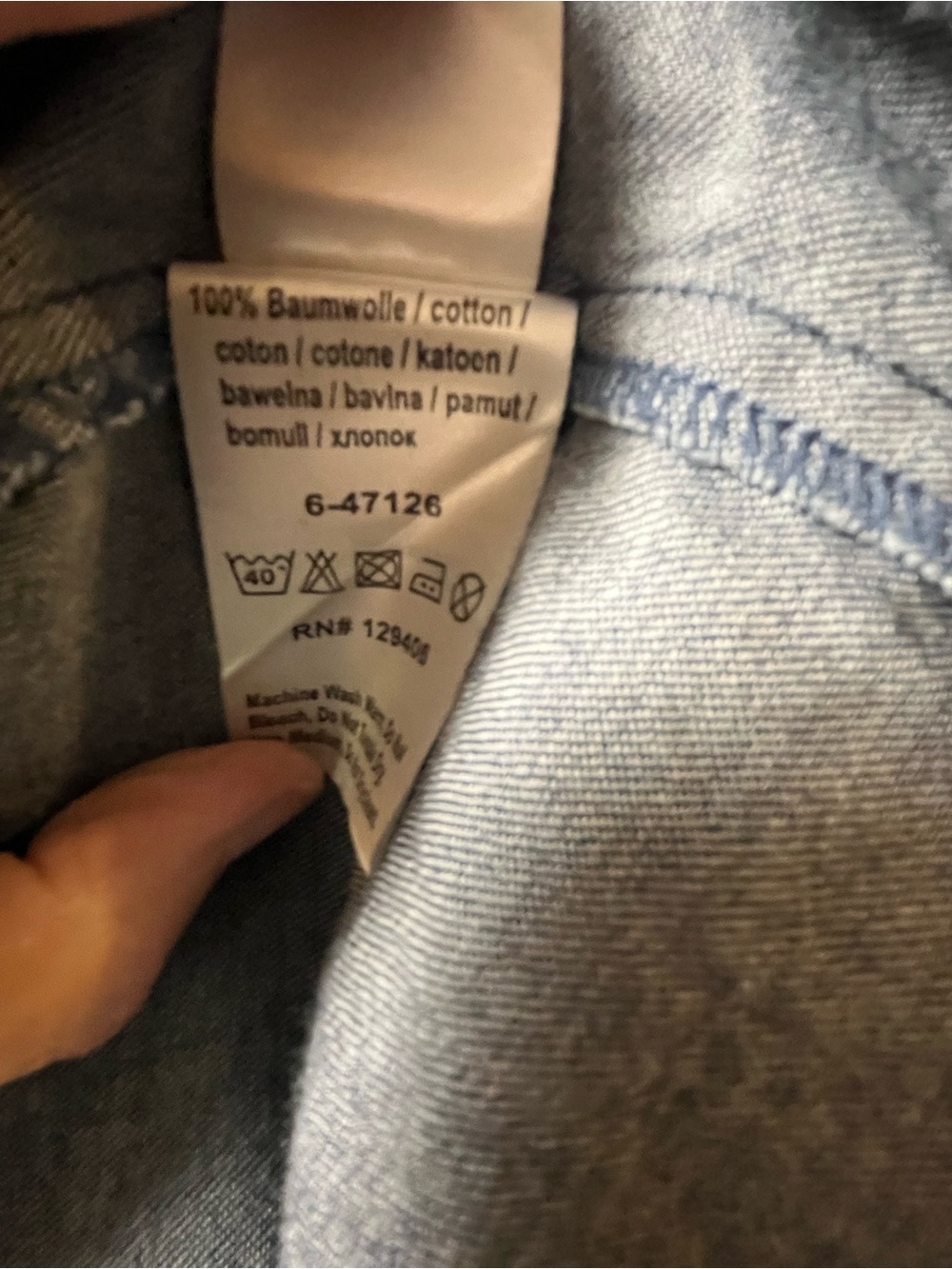 VENUS Slate Gray Denim Look Sleeveless Smocked-Waist Mini Dress - Picture 7 of 12
